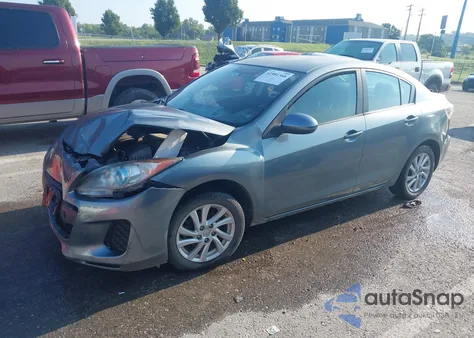 2012 Mazda Mazda3 I Touring from USA, damaged, VIN JM1BL1V77C1554792